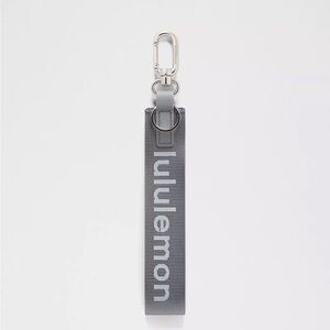 Lululemon Never Lost Keychain- Solar Grey/Starch Blue